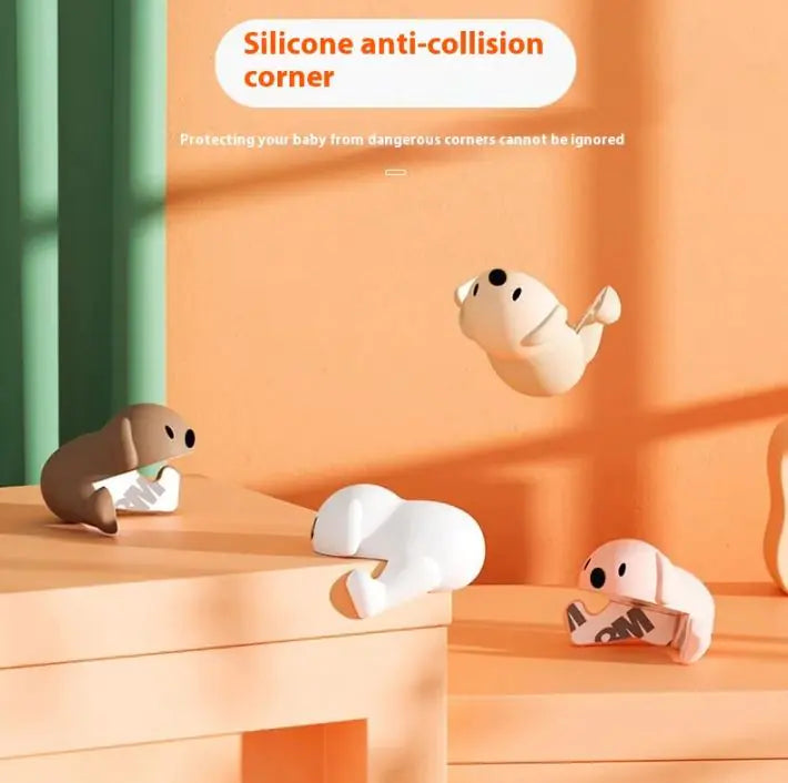 Children's Anti-collision Corner Protective Cover Made Of Soft Silicone